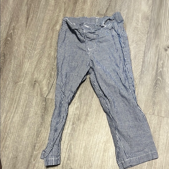 4/$20 George Striped Blue and White Pants 3T - Picture 1 of 1